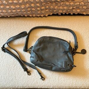 Wanderers Gray Manhattan Crossbody Bag